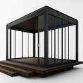 VetroHaus Panorama Glass Pavilion